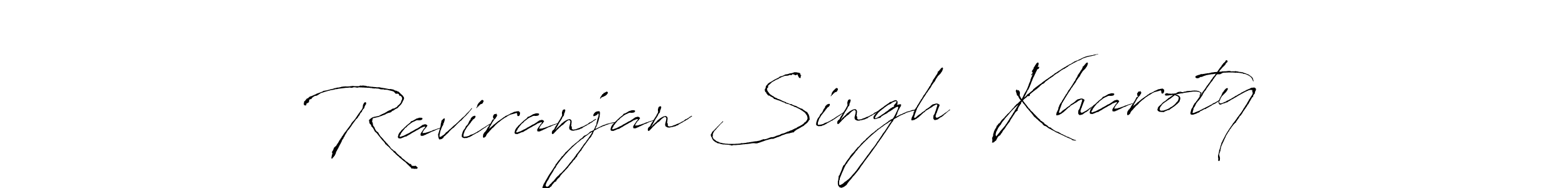 Check out images of Autograph of Raviranjan Singh  Kharoty name. Actor Raviranjan Singh  Kharoty Signature Style. Antro_Vectra is a professional sign style online. Raviranjan Singh  Kharoty signature style 6 images and pictures png