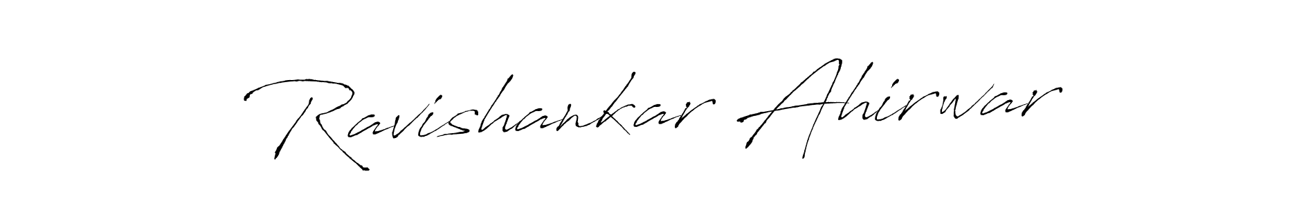 Use a signature maker to create a handwritten signature online. With this signature software, you can design (Antro_Vectra) your own signature for name Ravishankar Ahirwar. Ravishankar Ahirwar signature style 6 images and pictures png