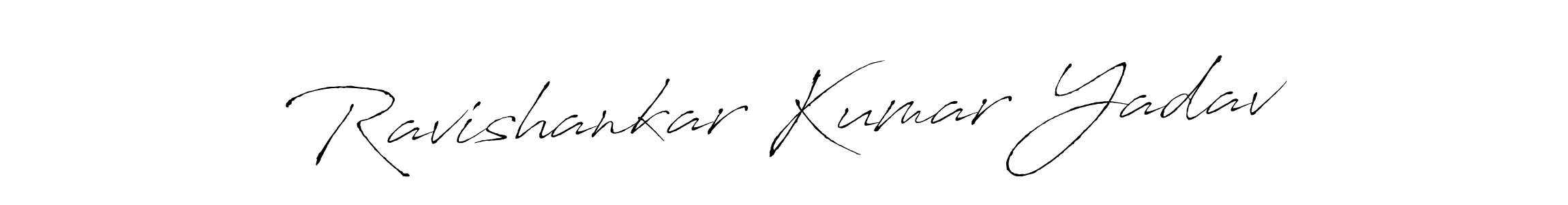 Make a short Ravishankar Kumar Yadav signature style. Manage your documents anywhere anytime using Antro_Vectra. Create and add eSignatures, submit forms, share and send files easily. Ravishankar Kumar Yadav signature style 6 images and pictures png