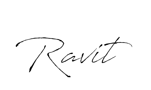 Make a beautiful signature design for name Ravit. With this signature (Antro_Vectra) style, you can create a handwritten signature for free. Ravit signature style 6 images and pictures png