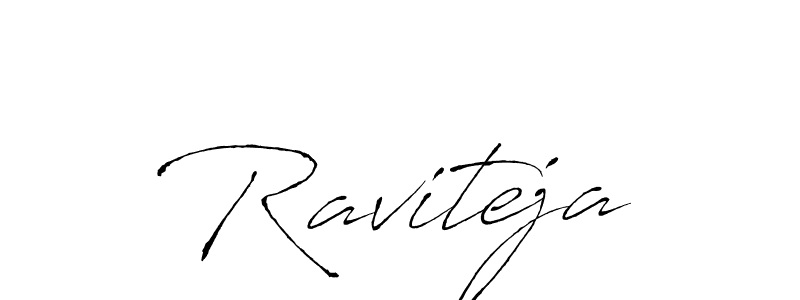 Raviteja stylish signature style. Best Handwritten Sign (Antro_Vectra) for my name. Handwritten Signature Collection Ideas for my name Raviteja. Raviteja signature style 6 images and pictures png