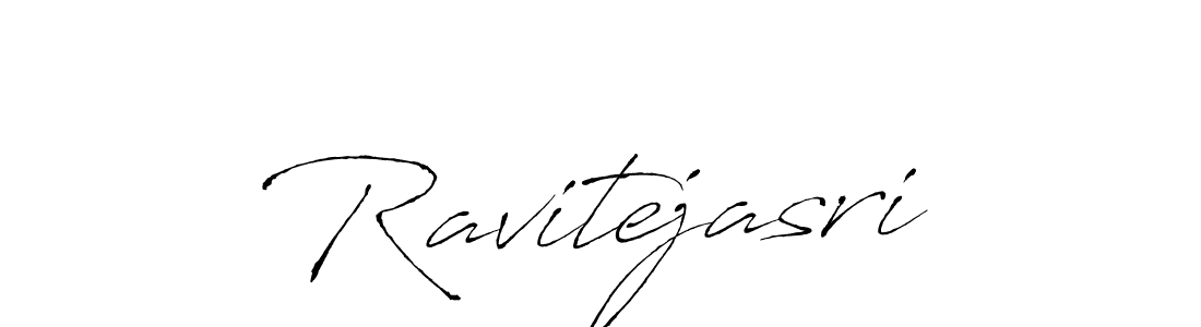 How to make Ravitejasri name signature. Use Antro_Vectra style for creating short signs online. This is the latest handwritten sign. Ravitejasri signature style 6 images and pictures png