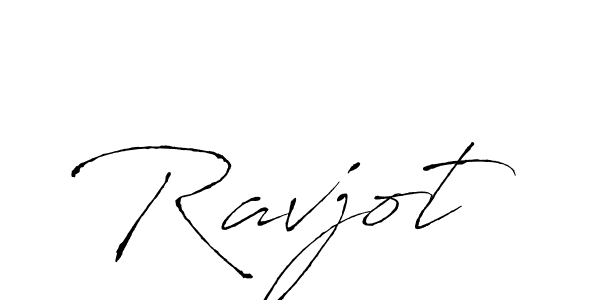 Design your own signature with our free online signature maker. With this signature software, you can create a handwritten (Antro_Vectra) signature for name Ravjot. Ravjot signature style 6 images and pictures png