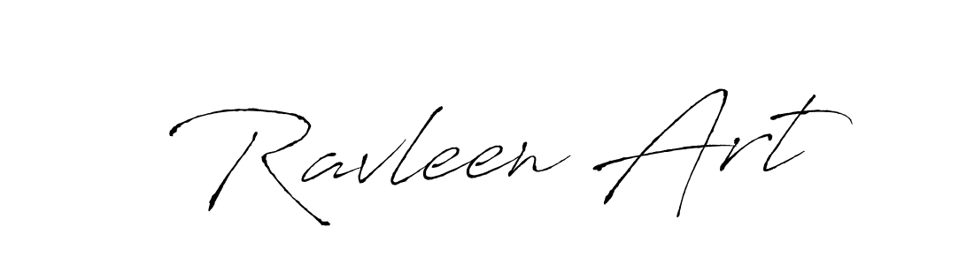 Design your own signature with our free online signature maker. With this signature software, you can create a handwritten (Antro_Vectra) signature for name Ravleen Art. Ravleen Art signature style 6 images and pictures png