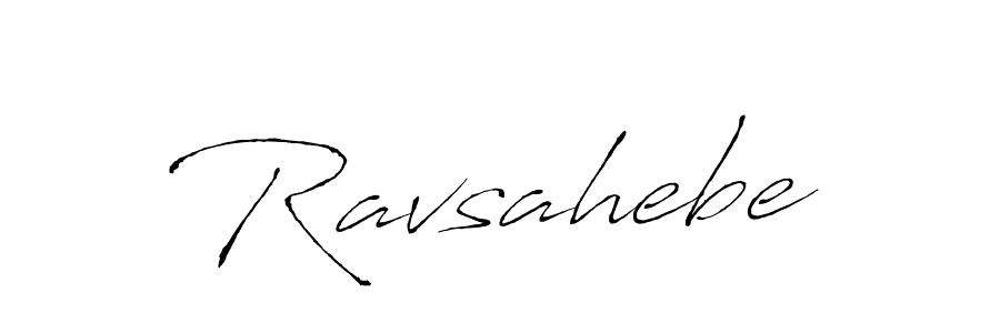 Design your own signature with our free online signature maker. With this signature software, you can create a handwritten (Antro_Vectra) signature for name Ravsahebe. Ravsahebe signature style 6 images and pictures png