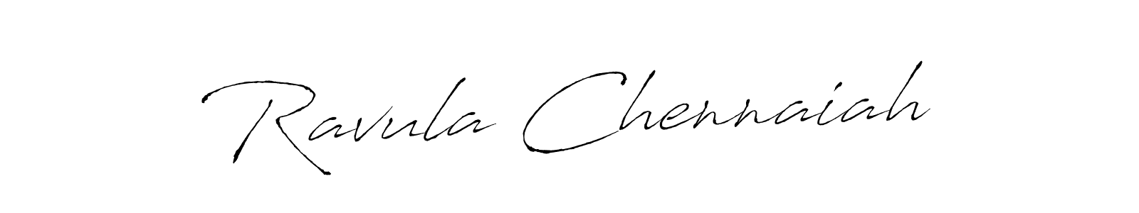 How to make Ravula Chennaiah signature? Antro_Vectra is a professional autograph style. Create handwritten signature for Ravula Chennaiah name. Ravula Chennaiah signature style 6 images and pictures png