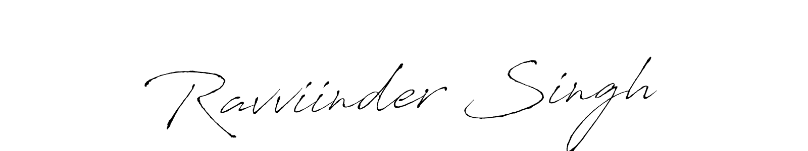 Also we have Ravviinder Singh name is the best signature style. Create professional handwritten signature collection using Antro_Vectra autograph style. Ravviinder Singh signature style 6 images and pictures png