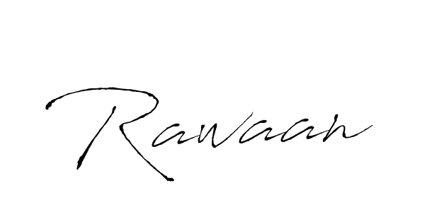 Design your own signature with our free online signature maker. With this signature software, you can create a handwritten (Antro_Vectra) signature for name Rawaan. Rawaan signature style 6 images and pictures png