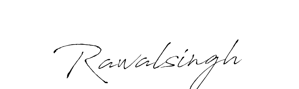 Use a signature maker to create a handwritten signature online. With this signature software, you can design (Antro_Vectra) your own signature for name Rawalsingh. Rawalsingh signature style 6 images and pictures png