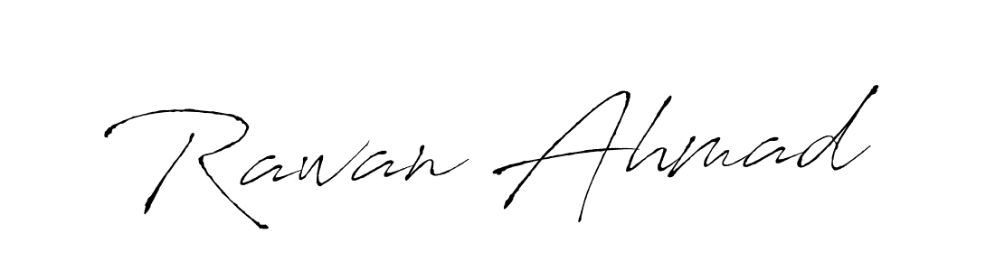 It looks lik you need a new signature style for name Rawan Ahmad. Design unique handwritten (Antro_Vectra) signature with our free signature maker in just a few clicks. Rawan Ahmad signature style 6 images and pictures png