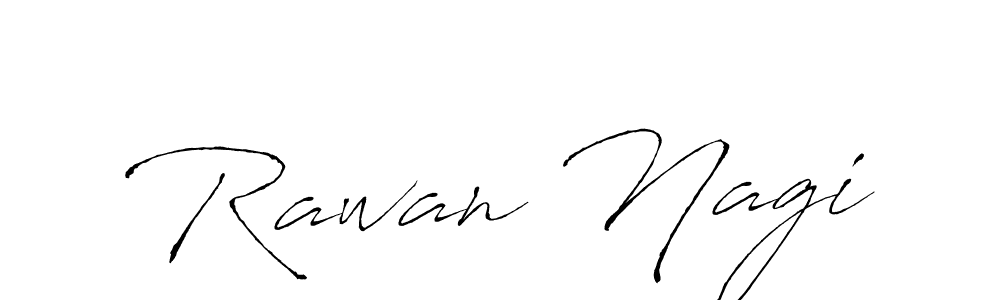 Also we have Rawan Nagi name is the best signature style. Create professional handwritten signature collection using Antro_Vectra autograph style. Rawan Nagi signature style 6 images and pictures png