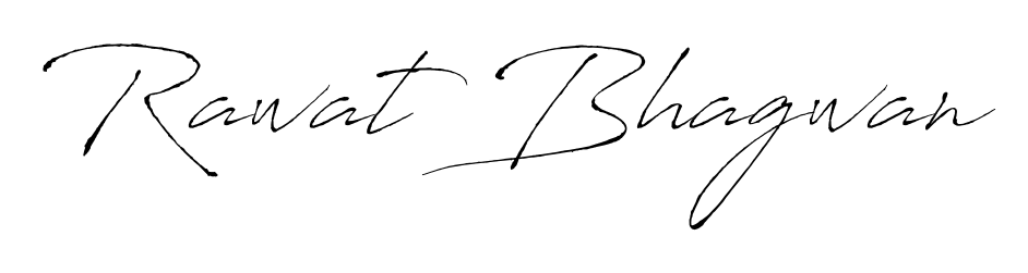 A dynamic signature style for Rawat Bhagwan using Antro_Vectra script. Designed to look authentic, handwritten, and professional. Rawat Bhagwan signature style 6 images and pictures png