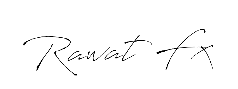 Use a signature maker to create a handwritten signature online. With this signature software, you can design (Antro_Vectra) your own signature for name Rawat Fx. Rawat Fx signature style 6 images and pictures png