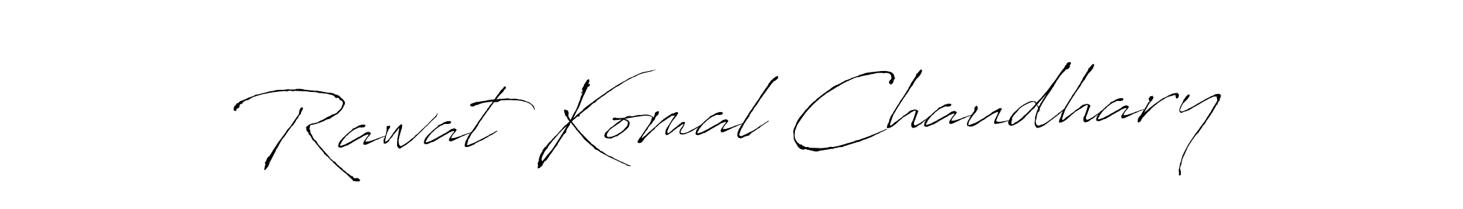 Make a beautiful signature design for name Rawat Komal Chaudhary. Use this online signature maker to create a handwritten signature for free. Rawat Komal Chaudhary signature style 6 images and pictures png