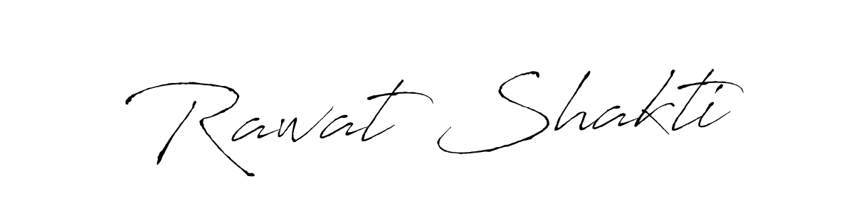 Design your own signature with our free online signature maker. With this signature software, you can create a handwritten (Antro_Vectra) signature for name Rawat Shakti. Rawat Shakti signature style 6 images and pictures png