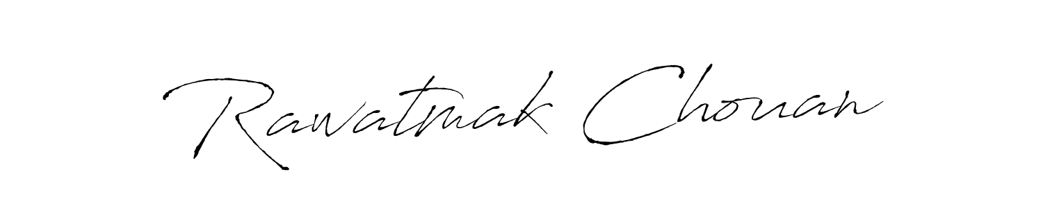 Rawatmak Chouan stylish signature style. Best Handwritten Sign (Antro_Vectra) for my name. Handwritten Signature Collection Ideas for my name Rawatmak Chouan. Rawatmak Chouan signature style 6 images and pictures png