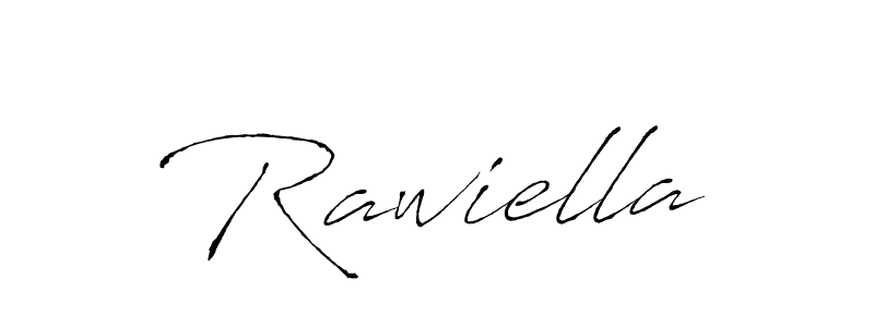 Rawiella stylish signature style. Best Handwritten Sign (Antro_Vectra) for my name. Handwritten Signature Collection Ideas for my name Rawiella. Rawiella signature style 6 images and pictures png