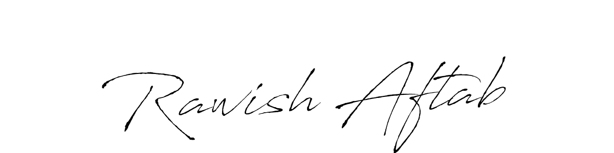 Similarly Antro_Vectra is the best handwritten signature design. Signature creator online .You can use it as an online autograph creator for name Rawish Aftab. Rawish Aftab signature style 6 images and pictures png