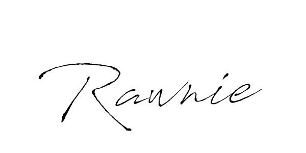 Antro_Vectra is a professional signature style that is perfect for those who want to add a touch of class to their signature. It is also a great choice for those who want to make their signature more unique. Get Rawnie name to fancy signature for free. Rawnie signature style 6 images and pictures png