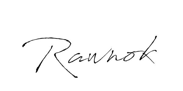 How to make Rawnok signature? Antro_Vectra is a professional autograph style. Create handwritten signature for Rawnok name. Rawnok signature style 6 images and pictures png