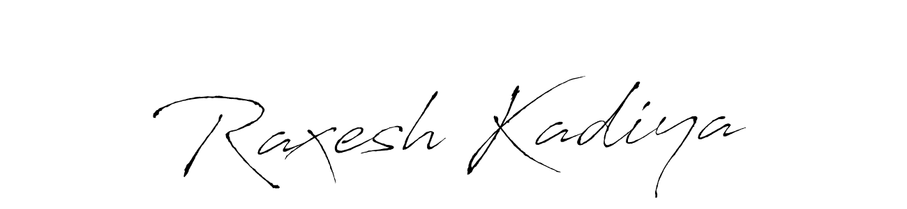 The best way (Antro_Vectra) to make a short signature is to pick only two or three words in your name. The name Raxesh Kadiya include a total of six letters. For converting this name. Raxesh Kadiya signature style 6 images and pictures png
