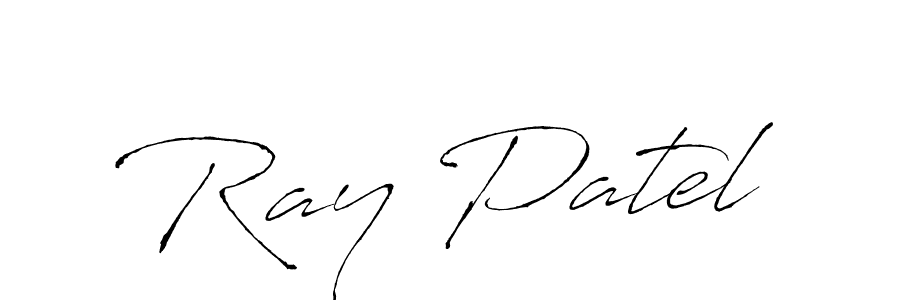 Design your own signature with our free online signature maker. With this signature software, you can create a handwritten (Antro_Vectra) signature for name Ray Patel. Ray Patel signature style 6 images and pictures png