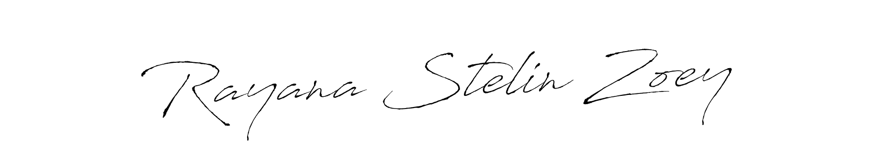 Once you've used our free online signature maker to create your best signature Antro_Vectra style, it's time to enjoy all of the benefits that Rayana Stelin Zoey name signing documents. Rayana Stelin Zoey signature style 6 images and pictures png