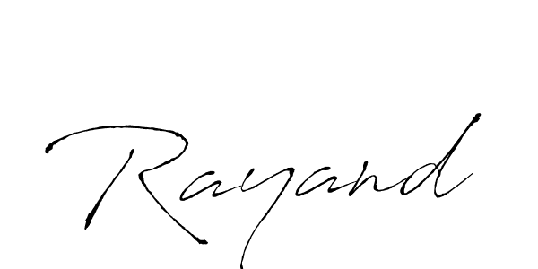 How to make Rayand name signature. Use Antro_Vectra style for creating short signs online. This is the latest handwritten sign. Rayand signature style 6 images and pictures png