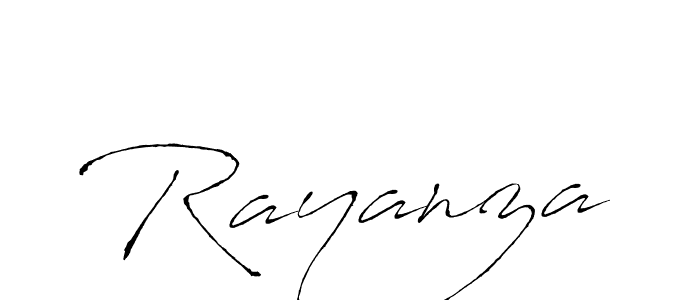 You should practise on your own different ways (Antro_Vectra) to write your name (Rayanza) in signature. don't let someone else do it for you. Rayanza signature style 6 images and pictures png