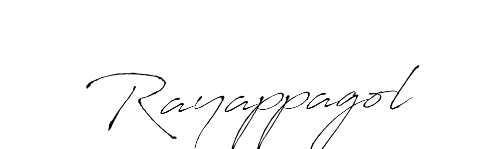How to make Rayappagol name signature. Use Antro_Vectra style for creating short signs online. This is the latest handwritten sign. Rayappagol signature style 6 images and pictures png