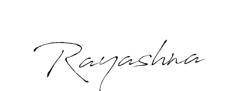 Create a beautiful signature design for name Rayashna. With this signature (Antro_Vectra) fonts, you can make a handwritten signature for free. Rayashna signature style 6 images and pictures png