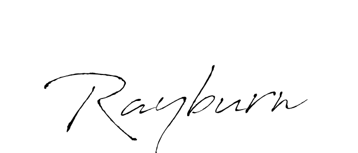 Rayburn stylish signature style. Best Handwritten Sign (Antro_Vectra) for my name. Handwritten Signature Collection Ideas for my name Rayburn. Rayburn signature style 6 images and pictures png