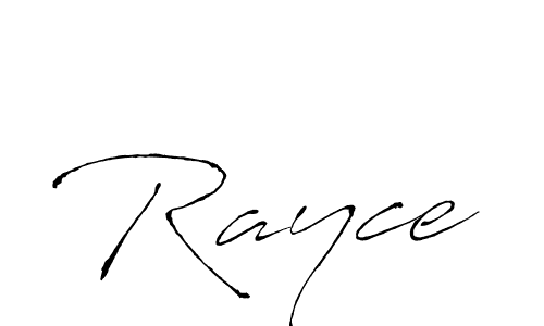 You should practise on your own different ways (Antro_Vectra) to write your name (Rayce) in signature. don't let someone else do it for you. Rayce signature style 6 images and pictures png