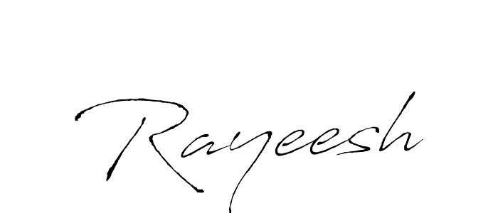 Design your own signature with our free online signature maker. With this signature software, you can create a handwritten (Antro_Vectra) signature for name Rayeesh. Rayeesh signature style 6 images and pictures png