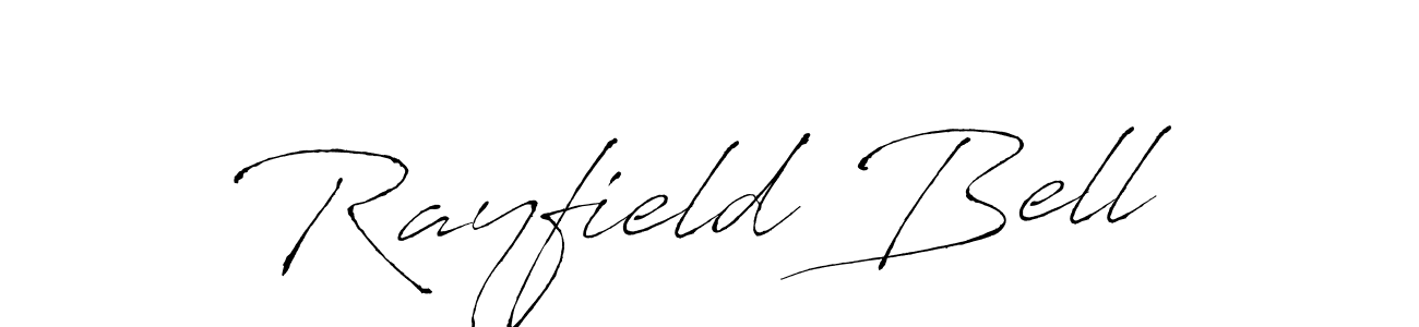 How to make Rayfield Bell name signature. Use Antro_Vectra style for creating short signs online. This is the latest handwritten sign. Rayfield Bell signature style 6 images and pictures png