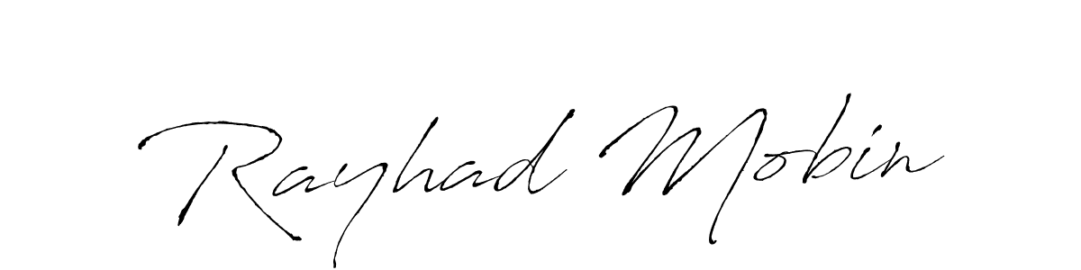 This is the best signature style for the Rayhad Mobin name. Also you like these signature font (Antro_Vectra). Mix name signature. Rayhad Mobin signature style 6 images and pictures png
