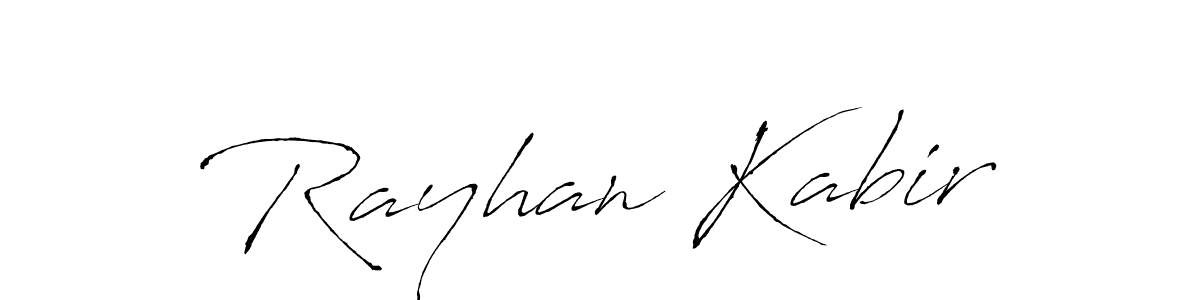 You should practise on your own different ways (Antro_Vectra) to write your name (Rayhan Kabir) in signature. don't let someone else do it for you. Rayhan Kabir signature style 6 images and pictures png