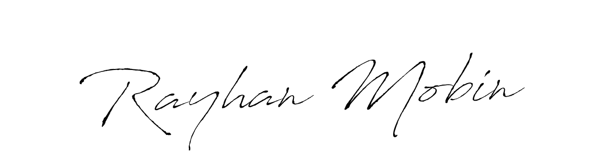 Here are the top 10 professional signature styles for the name Rayhan Mobin. These are the best autograph styles you can use for your name. Rayhan Mobin signature style 6 images and pictures png