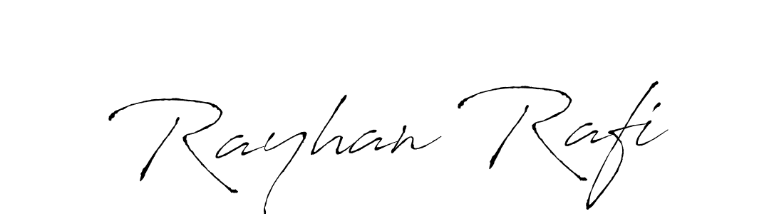 Create a beautiful signature design for name Rayhan Rafi. With this signature (Antro_Vectra) fonts, you can make a handwritten signature for free. Rayhan Rafi signature style 6 images and pictures png