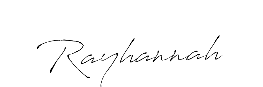 Use a signature maker to create a handwritten signature online. With this signature software, you can design (Antro_Vectra) your own signature for name Rayhannah. Rayhannah signature style 6 images and pictures png