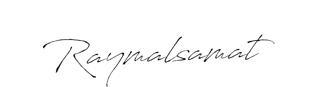 How to make Raymalsamat signature? Antro_Vectra is a professional autograph style. Create handwritten signature for Raymalsamat name. Raymalsamat signature style 6 images and pictures png