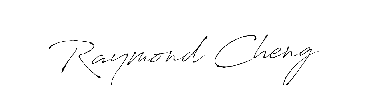 Antro_Vectra is a professional signature style that is perfect for those who want to add a touch of class to their signature. It is also a great choice for those who want to make their signature more unique. Get Raymond Cheng name to fancy signature for free. Raymond Cheng signature style 6 images and pictures png