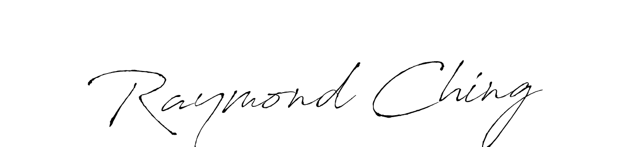 It looks lik you need a new signature style for name Raymond Ching. Design unique handwritten (Antro_Vectra) signature with our free signature maker in just a few clicks. Raymond Ching signature style 6 images and pictures png