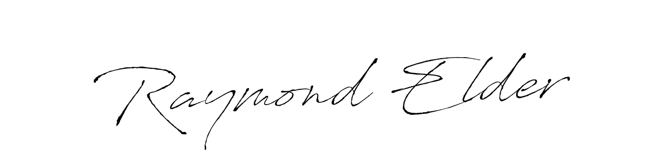 Design your own signature with our free online signature maker. With this signature software, you can create a handwritten (Antro_Vectra) signature for name Raymond Elder. Raymond Elder signature style 6 images and pictures png
