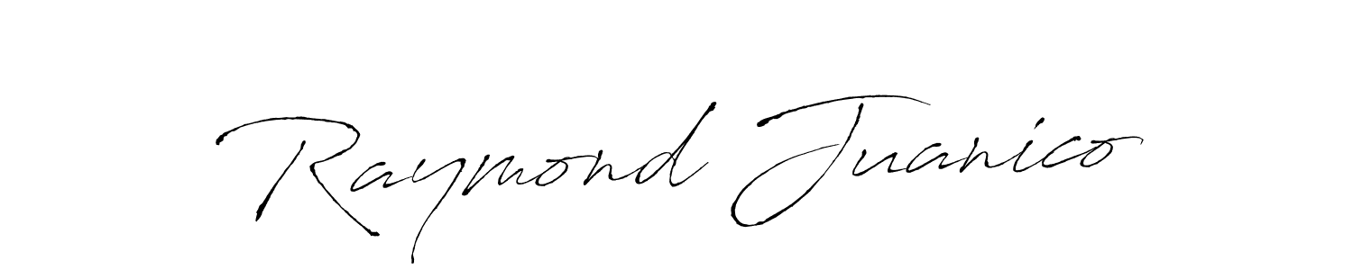 Use a signature maker to create a handwritten signature online. With this signature software, you can design (Antro_Vectra) your own signature for name Raymond Juanico. Raymond Juanico signature style 6 images and pictures png