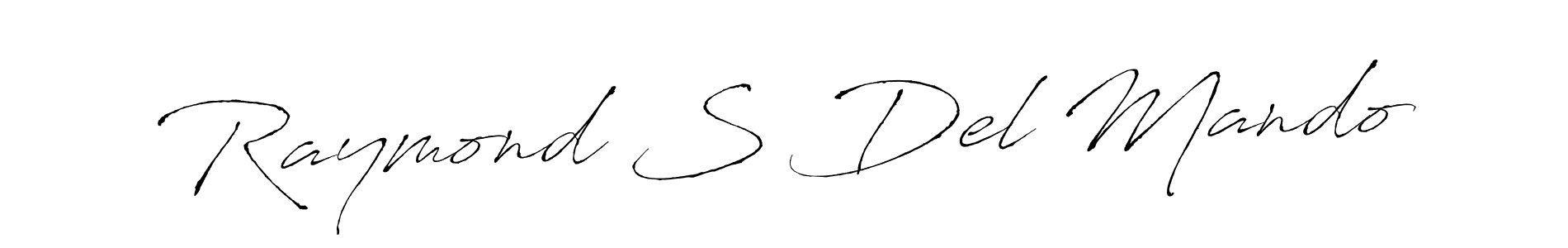 It looks lik you need a new signature style for name Raymond S Del Mando. Design unique handwritten (Antro_Vectra) signature with our free signature maker in just a few clicks. Raymond S Del Mando signature style 6 images and pictures png