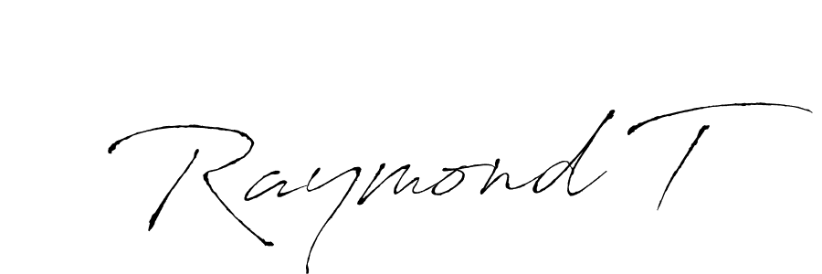Once you've used our free online signature maker to create your best signature Antro_Vectra style, it's time to enjoy all of the benefits that Raymond T name signing documents. Raymond T signature style 6 images and pictures png