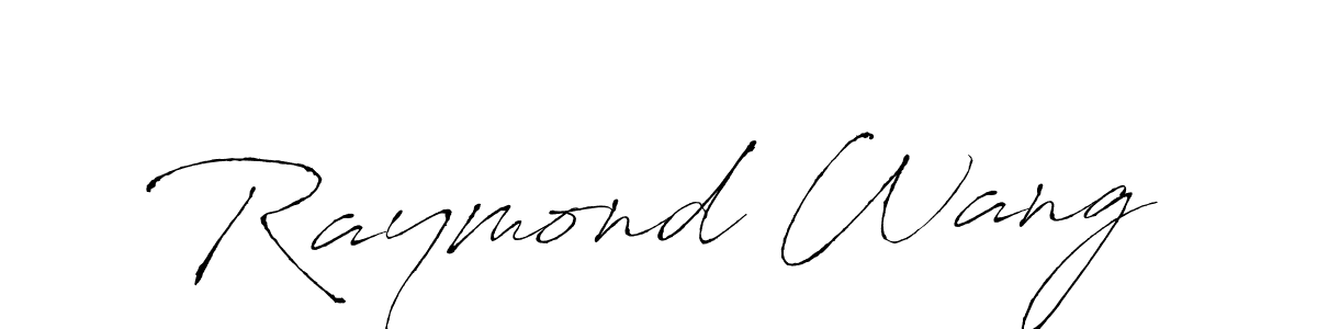 The best way (Antro_Vectra) to make a short signature is to pick only two or three words in your name. The name Raymond Wang include a total of six letters. For converting this name. Raymond Wang signature style 6 images and pictures png