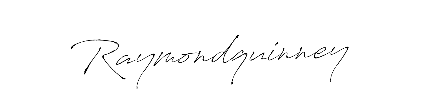 Raymondquinney stylish signature style. Best Handwritten Sign (Antro_Vectra) for my name. Handwritten Signature Collection Ideas for my name Raymondquinney. Raymondquinney signature style 6 images and pictures png