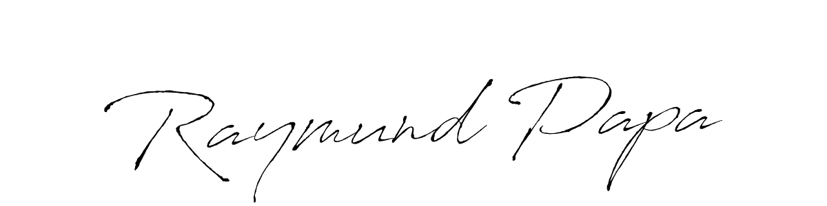 Raymund Papa stylish signature style. Best Handwritten Sign (Antro_Vectra) for my name. Handwritten Signature Collection Ideas for my name Raymund Papa. Raymund Papa signature style 6 images and pictures png